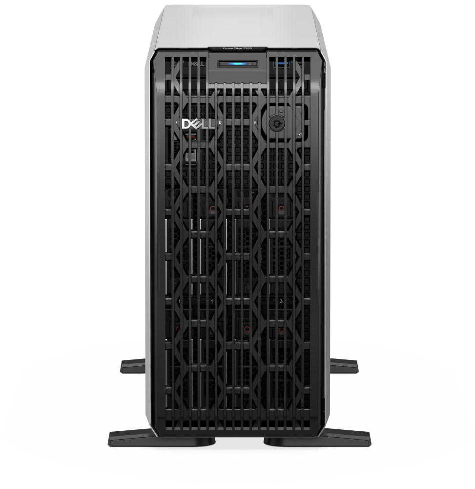 Serveur Tour PowerEdge T360 Intel Xeon E-2414 2.6G,1x2TB,1x16GB,5720 2x1Gb,1x700WTit ,H355,IDR BAS EMEA_PET360SPL1